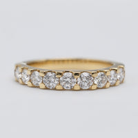 Beautiful 18K Yellow Gold 1ct Eternity Ring