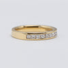 Fabulous 18K Yellow Gold Princess Cut Diamond 1ct Eternity Ring