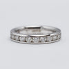 18K White Gold Channel Set 1.06ct Diamond Eternity Ring