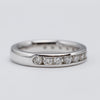 18K White Gold Channel Set 1.06ct Diamond Eternity Ring