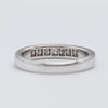 Pretty 18K White Gold Channel Set 0.50ct Diamond Eternity Ring