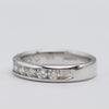 Stunning 18K White Gold Channel Set 0.75ct Diamond Eternity Ring