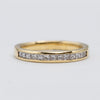 Pretty 18K Yellow Gold 0.35ct Diamond Eternity Ring