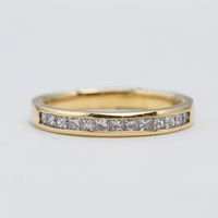 Pretty 18K Yellow Gold 0.35ct Diamond Eternity Ring