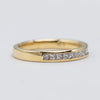 Pretty 18K Yellow Gold 0.35ct Diamond Eternity Ring