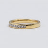 Pretty 18K Yellow Gold 0.35ct Diamond Eternity Ring