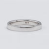 18K White Gold Channel Set Princess Cut Diamond Eternity Ring