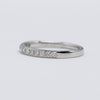 Pretty Platinum Pavé Set 0.20ct Diamond Eternity Ring