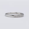 Pretty Platinum Pavé Set 0.20ct Diamond Eternity Ring