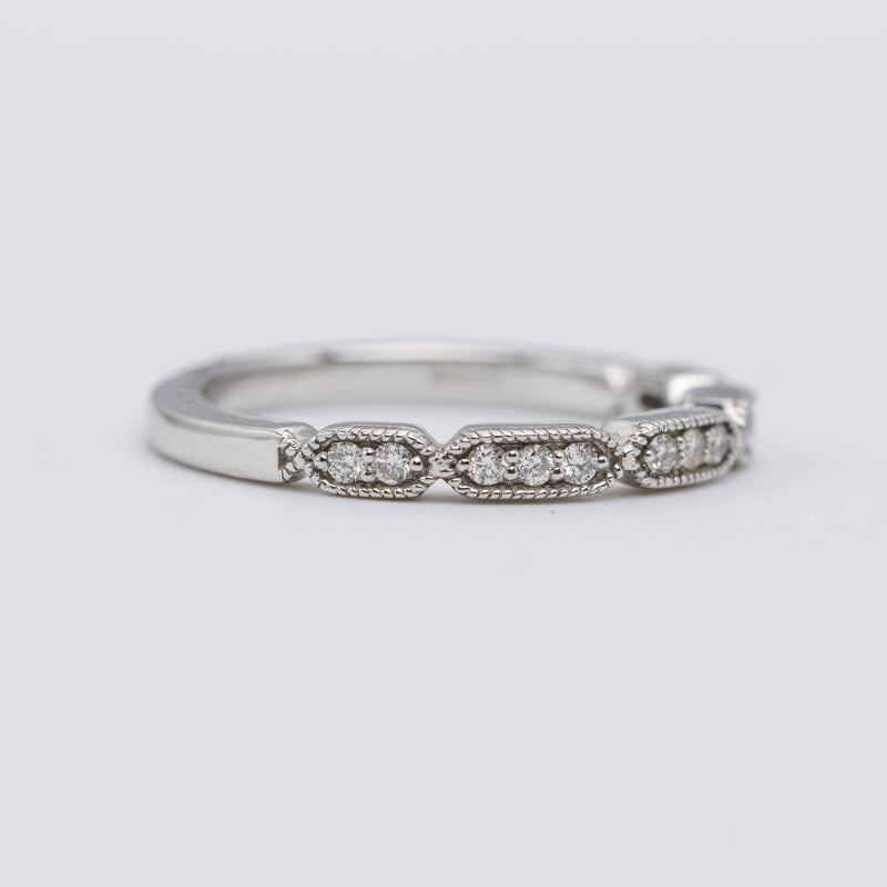 Pretty Platinum Diamond Eternity Ring