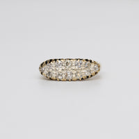 Vintage Navette Old-Cut Diamond Ring