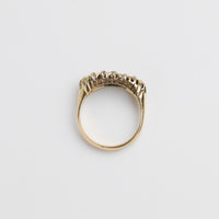 Vintage Navette Old-Cut Diamond Ring