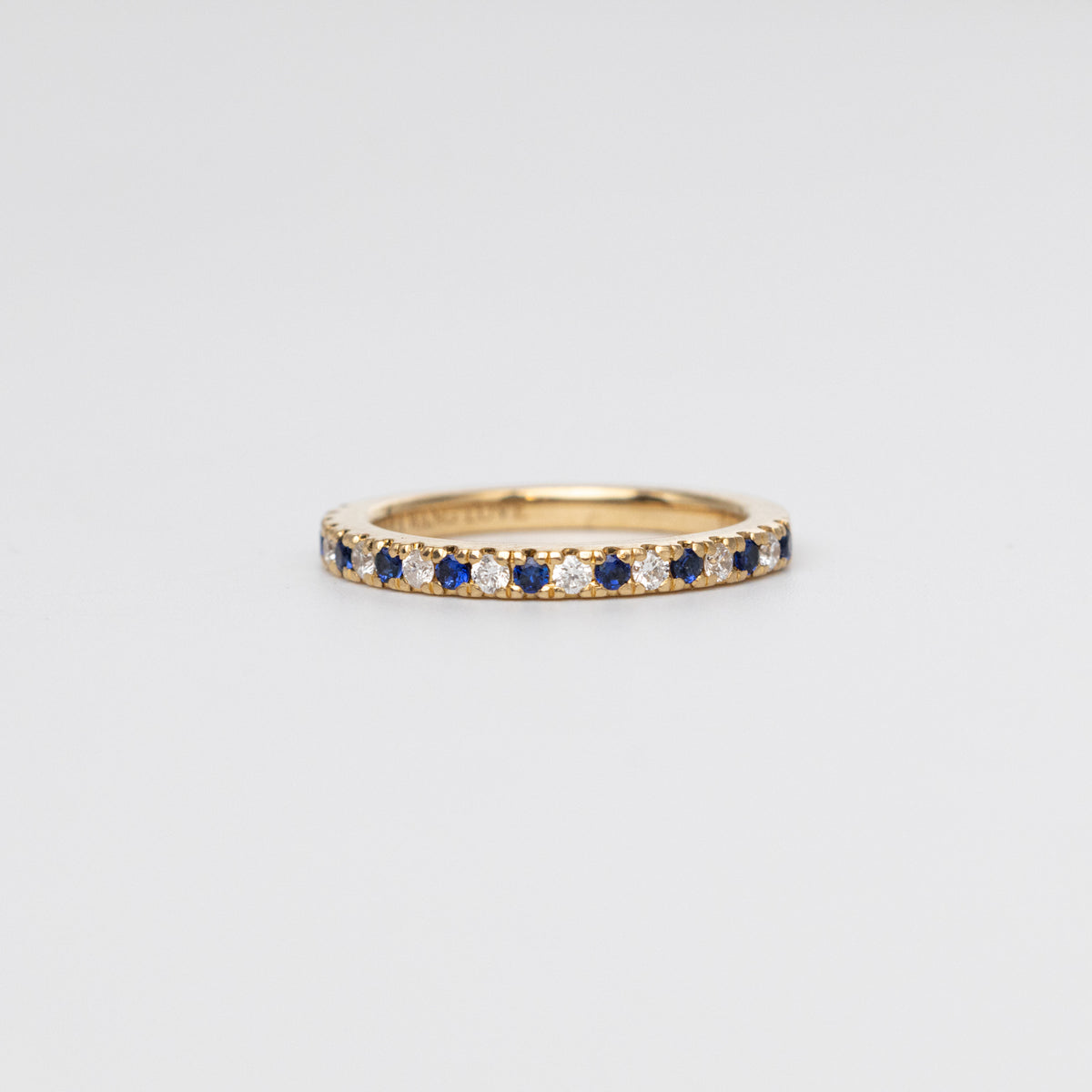 Vera Wang Sapphire And Diamond Eternity Ring