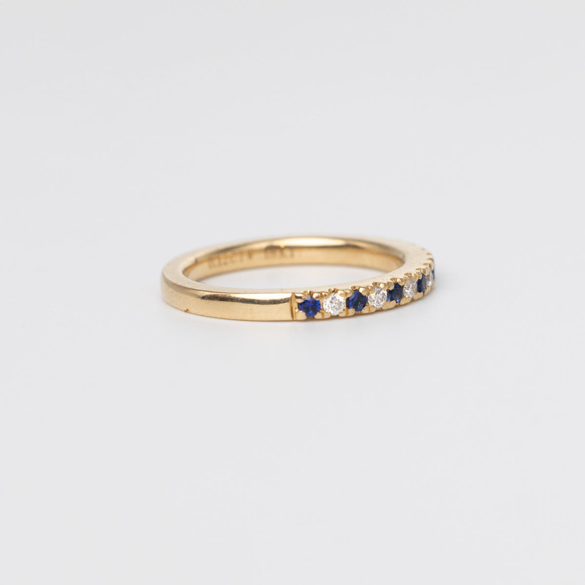 Vera Wang Sapphire And Diamond Eternity Ring