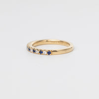 Vera Wang Sapphire And Diamond Eternity Ring