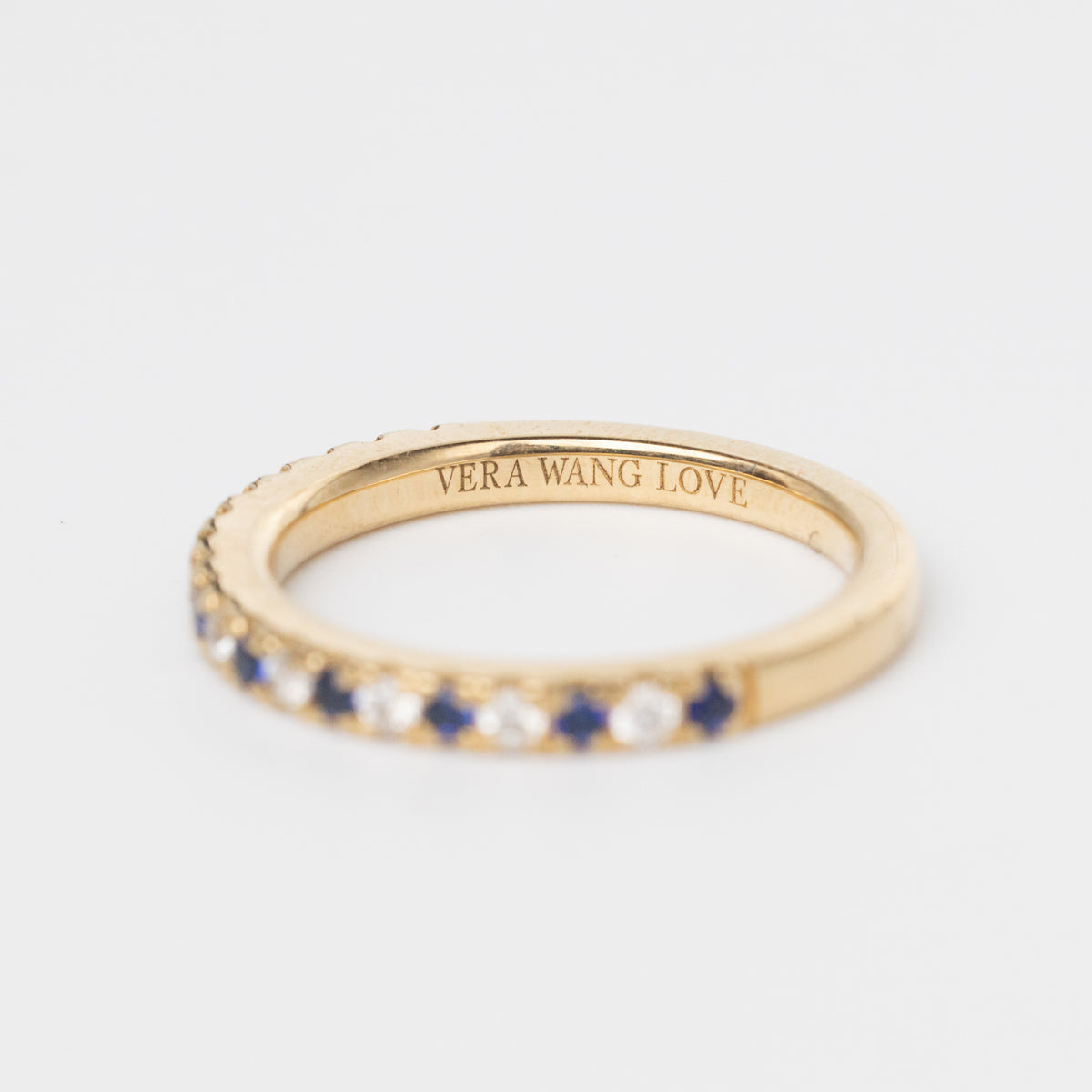 Vera Wang Sapphire And Diamond Eternity Ring