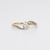 Antique Mine-Cut Diamond Ring