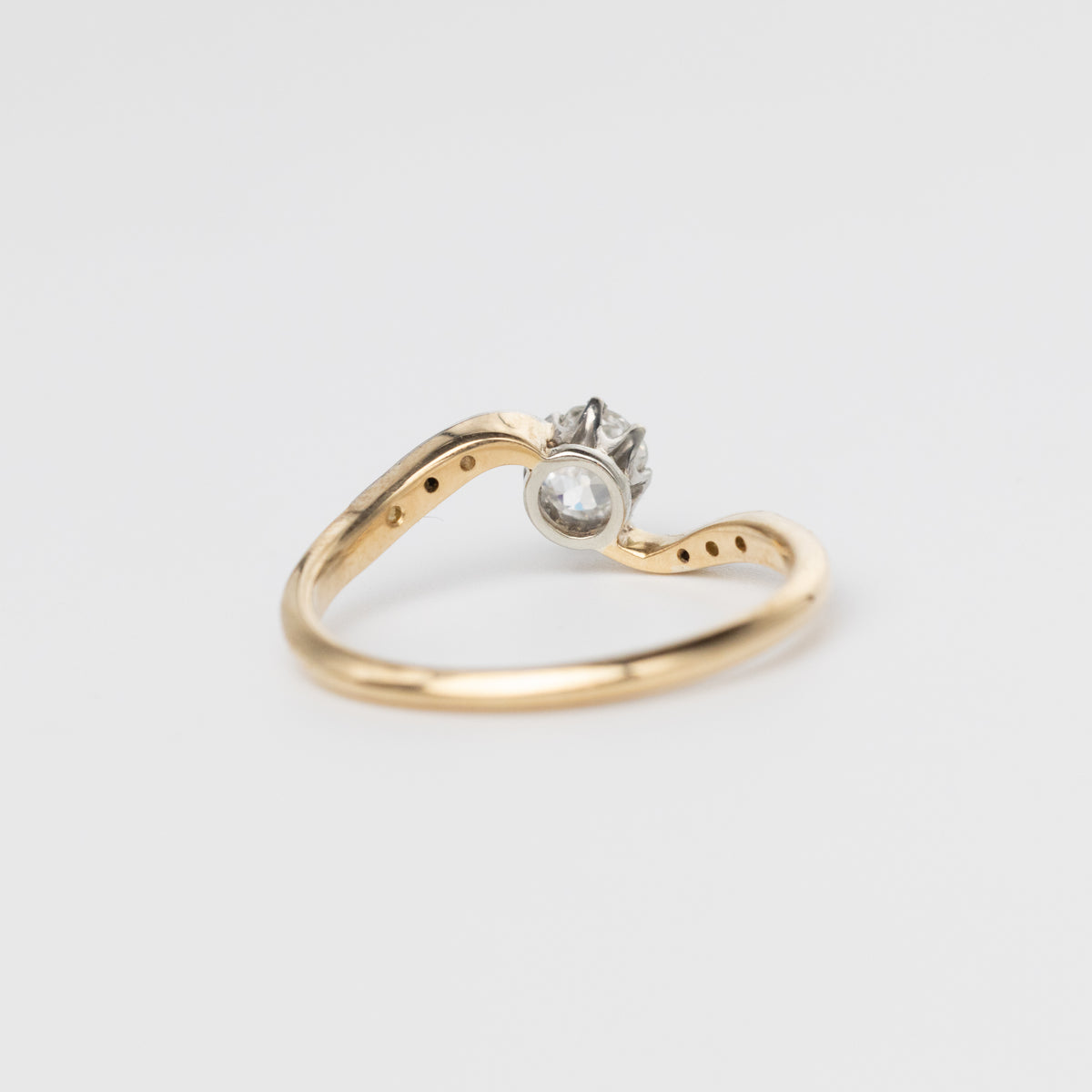 Antique Mine-Cut Diamond Ring