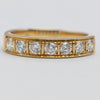 diamond eternity ring front