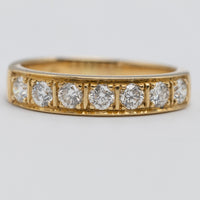 diamond eternity ring front