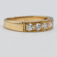 diamond eternity ring left side