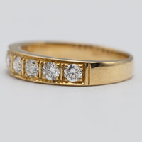 diamond eternity ring right side