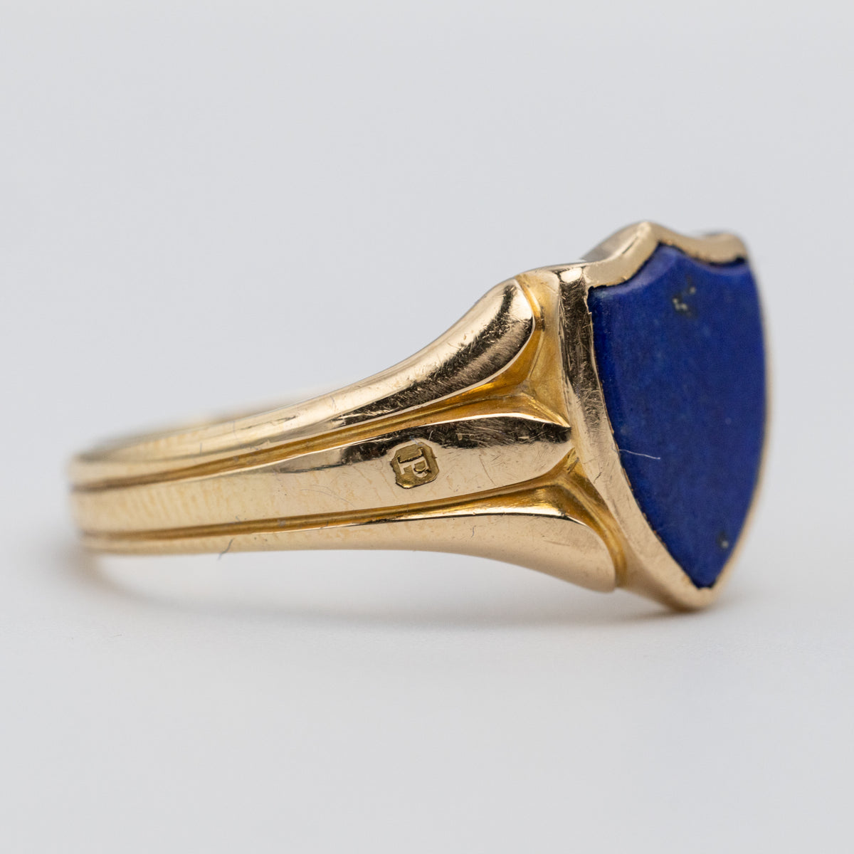 gold signet ring right side
