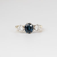 Trilogy Sapphire And Diamond Ring