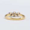 Vintage 18K Yellow Gold 0.50ct Diamond Trilogy Ring