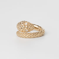 Diamond Snake Ring
