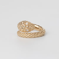 Diamond Snake Ring