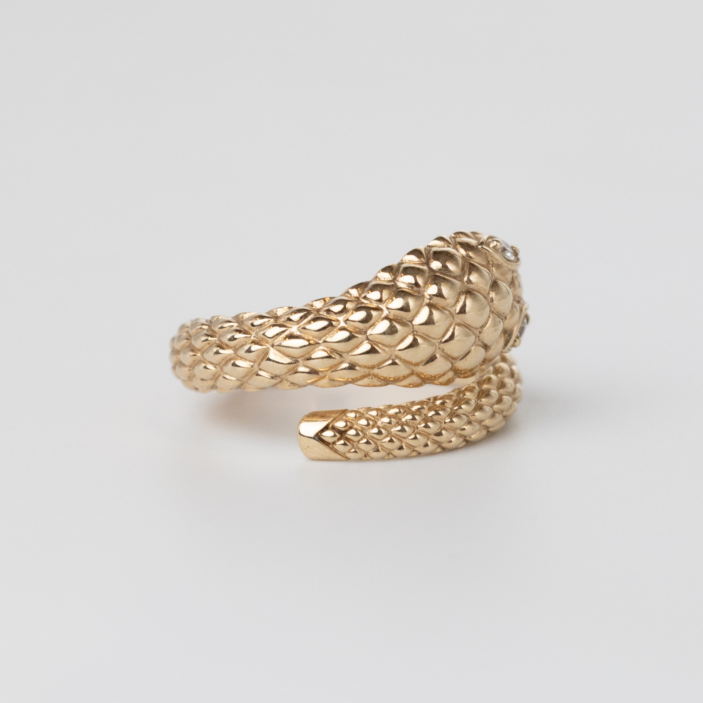 Diamond Snake Ring