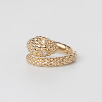 Diamond Snake Ring