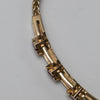 Gorgeous 9K Ruby Foxtail Chain Bracelet