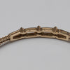 Gorgeous 9K Ruby Foxtail Chain Bracelet