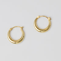 Classic Plain Hoop Earrings
