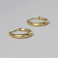 Classic Plain Hoop Earrings