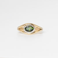 Green Tourmaline Ring
