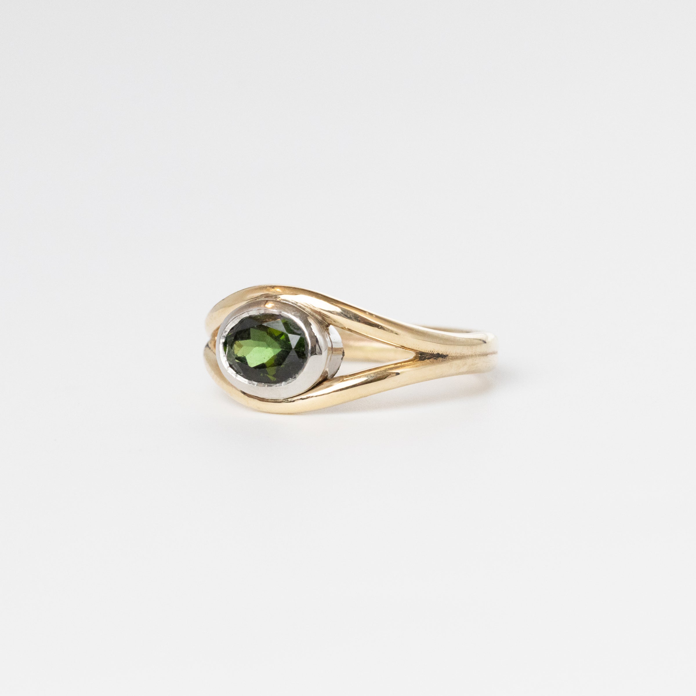 Green Tourmaline Ring