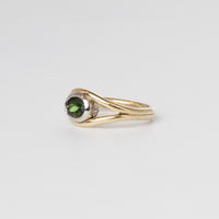 Green Tourmaline Ring