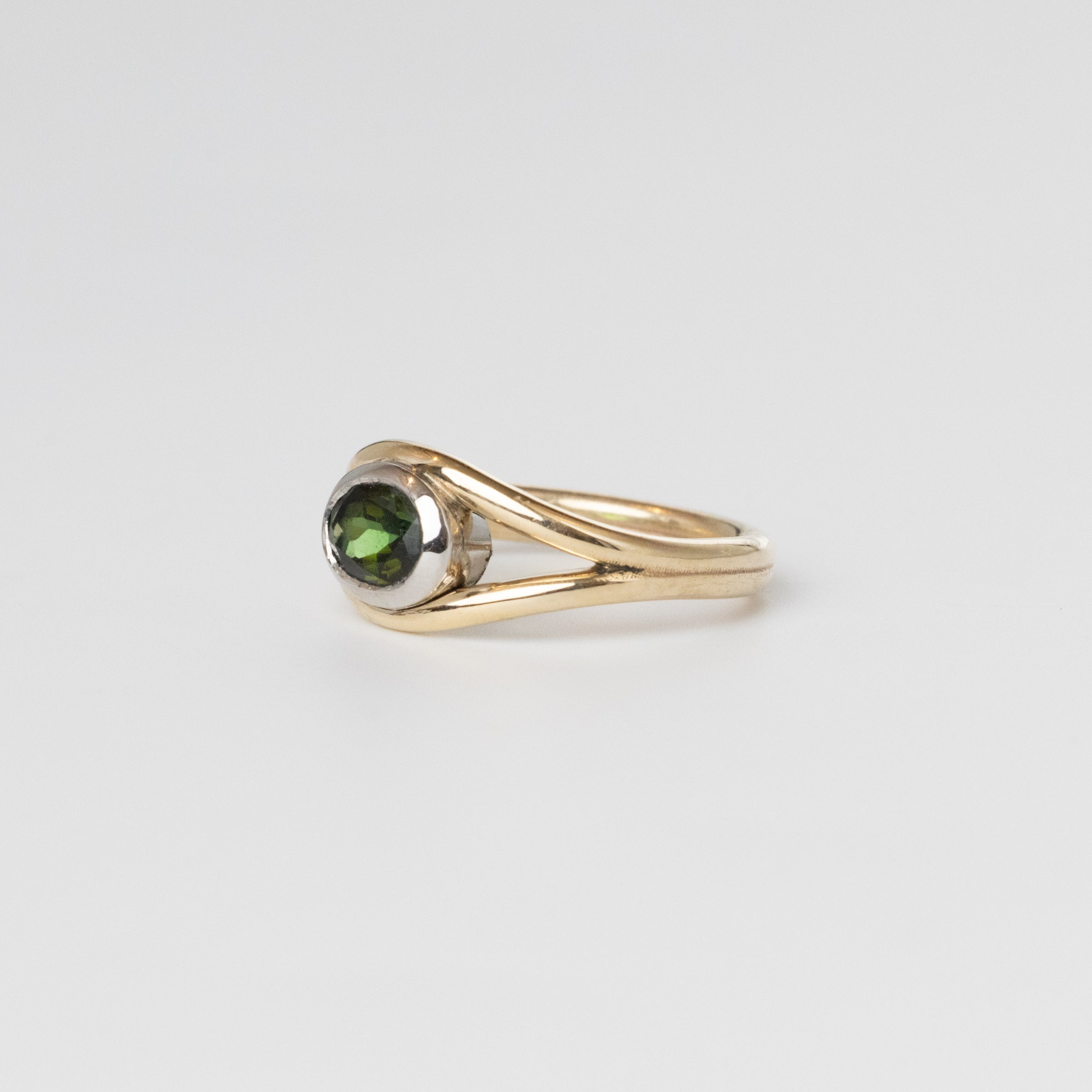 Green Tourmaline Ring