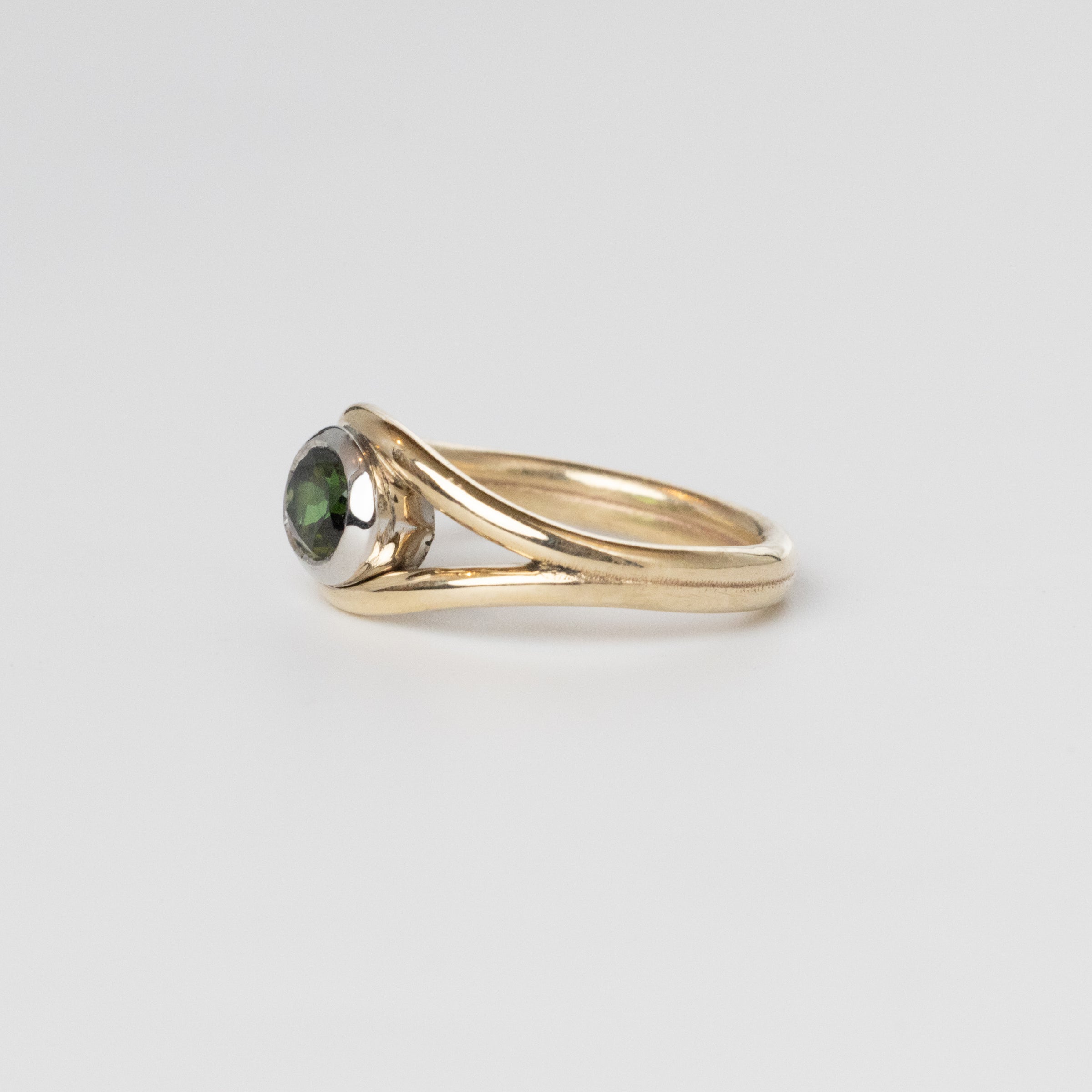 Green Tourmaline Ring