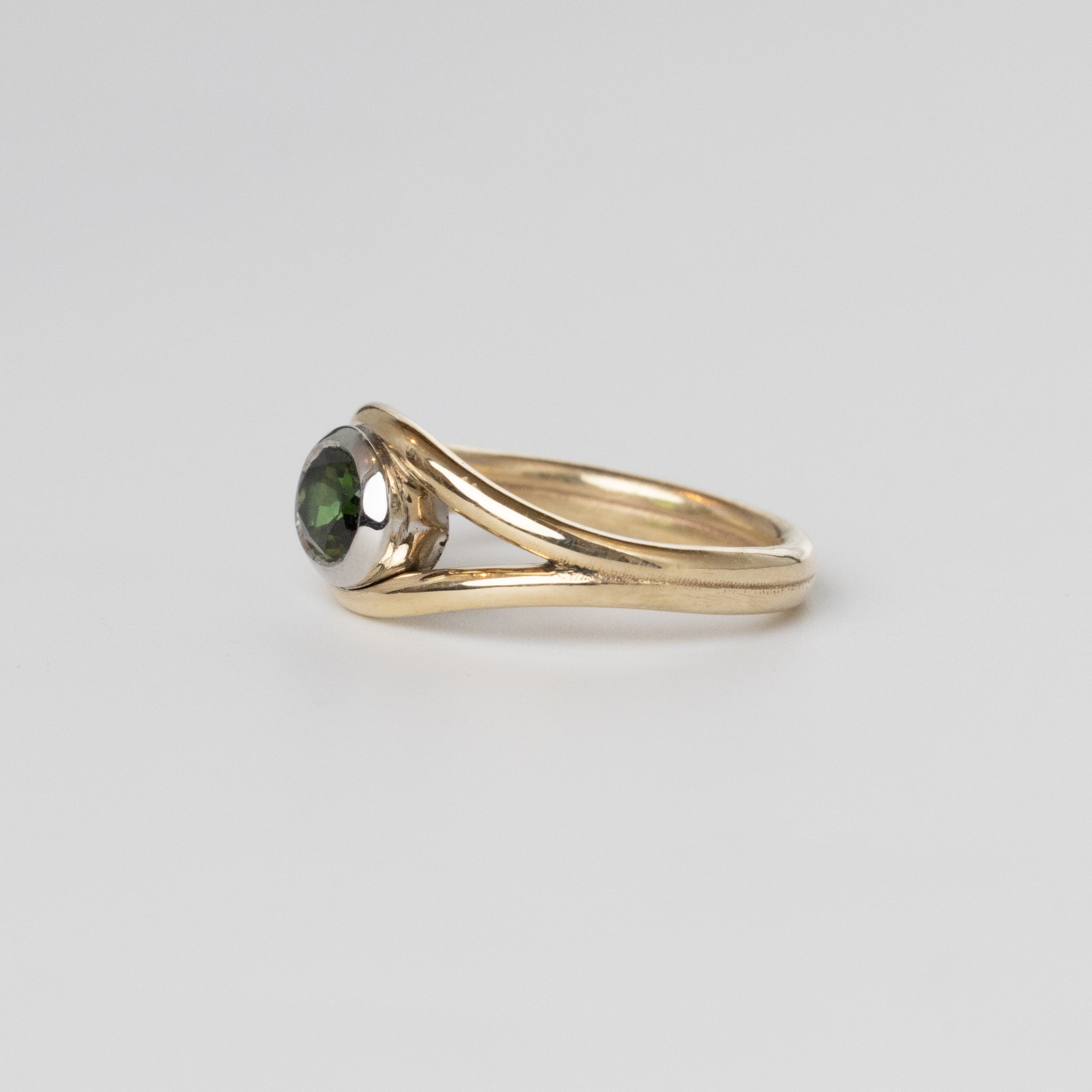 Green Tourmaline Ring