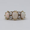 opal and diamond ring front 