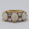 opal and diamond ring front centre 2