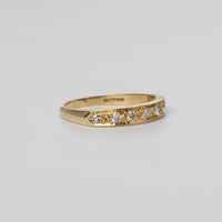Pavé Set Diamond Half Eternity Ring