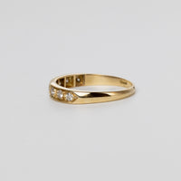 Pavé Set Diamond Half Eternity Ring