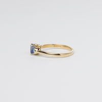 Sapphire And Diamond Trilogy Ring