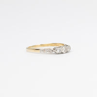 Dainty Trilogy Diamond Ring