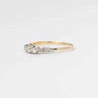 Dainty Trilogy Diamond Ring